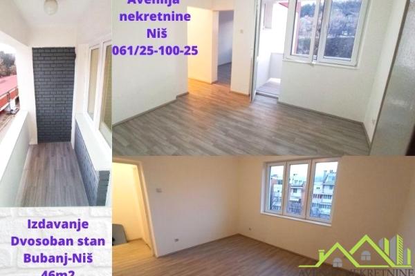 izdavanje, stanova,
bubanj-palilula-nis, 338239, dvosoban