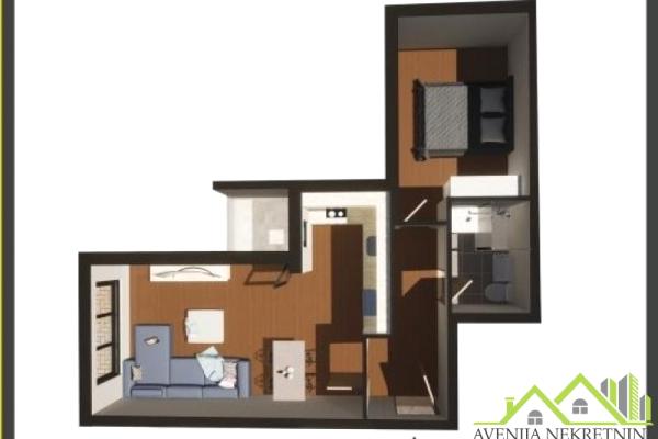 prodaja, stanova,
cair-medijana-nis, 340185, troiposoban