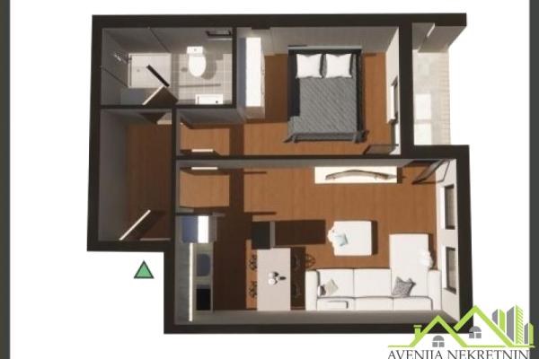 prodaja, stanova,
cair-medijana-nis, 340190, jednoiposoban