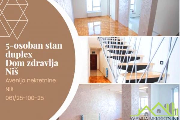 prodaja, stanova,
dom-zdravlja-medijana-nis, 340192, petosoban