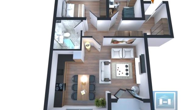 Stan, Trosoban, Prodaja, 72m2, Centar, Gradska lokacija, Jagodina