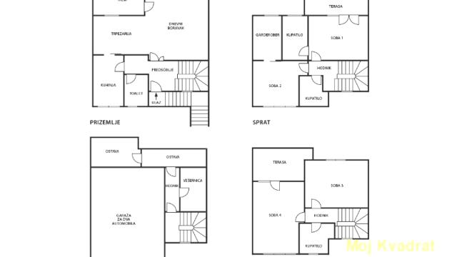 Kuća, Izdavanje, 242m2, Banovo brdo, Čukarica, Kneza Višeslava
