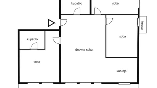 Stan, četvorosoban, Prodaja, 140m2, Crveni krst, Vračar, Cerska