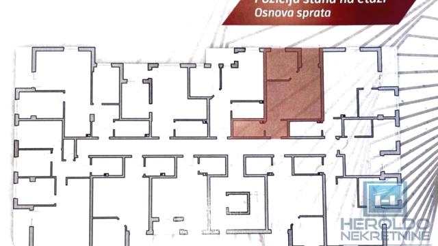 Stan, Jednoiposoban, Prodaja, 39m2, Levač, Gradska lokacija, Jagodina