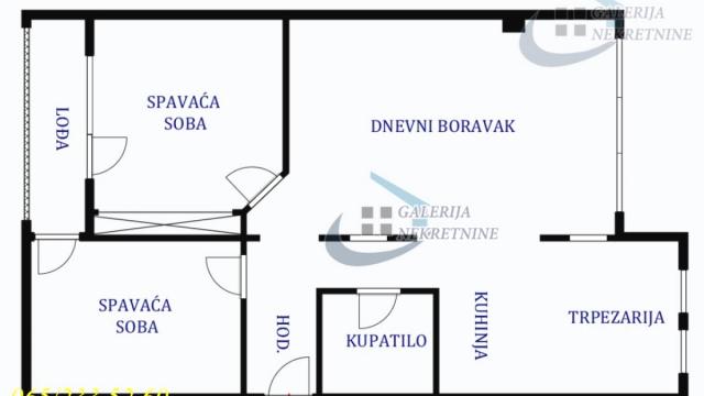 Stan, Dvoiposoban, Prodaja, 65m2, Južni bulevar, Vračar, Gospodara Vučića