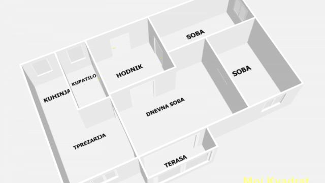 Stan, Trosoban, Prodaja, 59m2, Vukov Spomenik, Zvezdara, Ruzveltova
