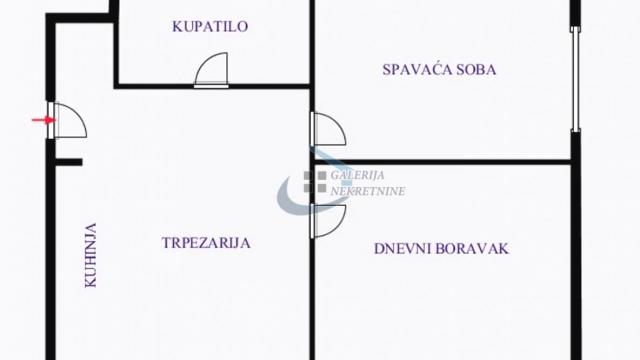Stan, Dvosoban, Prodaja, 53m2, Južni bulevar, Vračar, Sime Igumanova