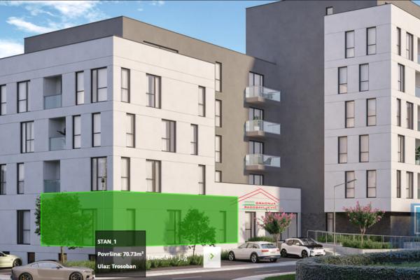 prodaja, stanova,
aerodrom-kragujevac, 396895, trosoban