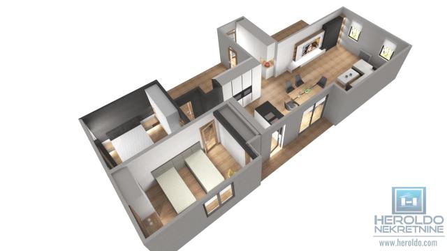 Stan, Trosoban, Prodaja, 93m2, Centar, Gradska lokacija, Vranje