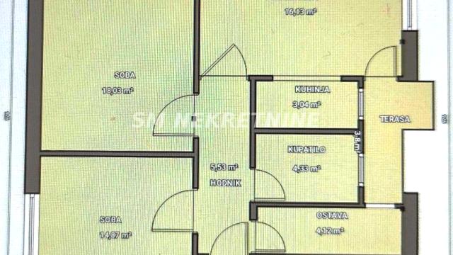 Stan, Trosoban, Prodaja, 70m2, Centar, Gradska lokacija, Banjalučka