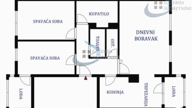 Stan, Trosoban, Prodaja, 86m2, Cerak, Čukarica, Žitomislićka