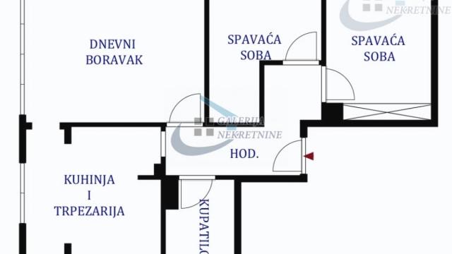 Stan, Trosoban, Prodaja, 64m2, Profesorska kolonija, Palilula, Jaše Prodanovića