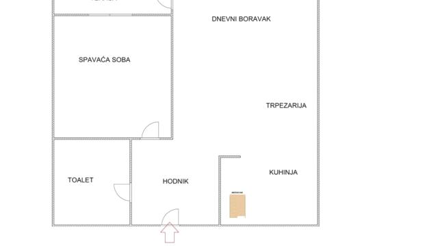 Stan, četvorosoban, Prodaja, 78m2, Braće Jerković, Voždovac, Mate Miloševića