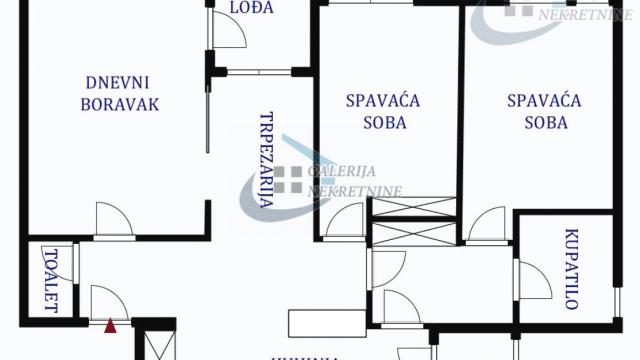 Stan, Trosoban, Prodaja, 77m2, Banjica, Voždovac, Bulevar oslobođenja