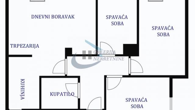 Stan, četvorosoban, Prodaja, 84m2, Dorćol, Stari grad, Carigradska