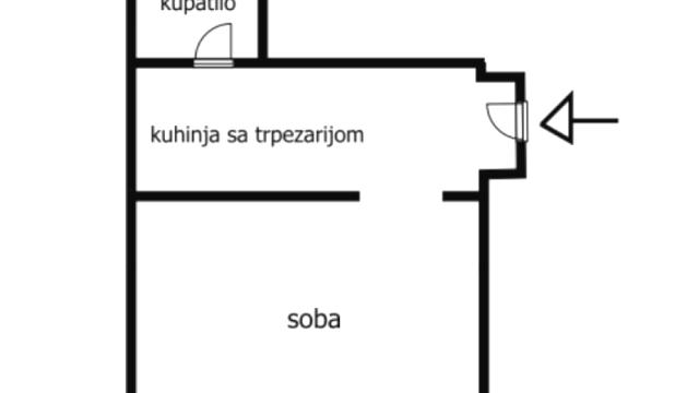 Stan, Garsonjera, Prodaja, 25m2, Slavija, Vračar, Svetog Save