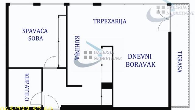 Stan, Dvosoban, Prodaja, 63m2, Blok 21, Novi Beograd, Bulevar Zorana Đinđića
