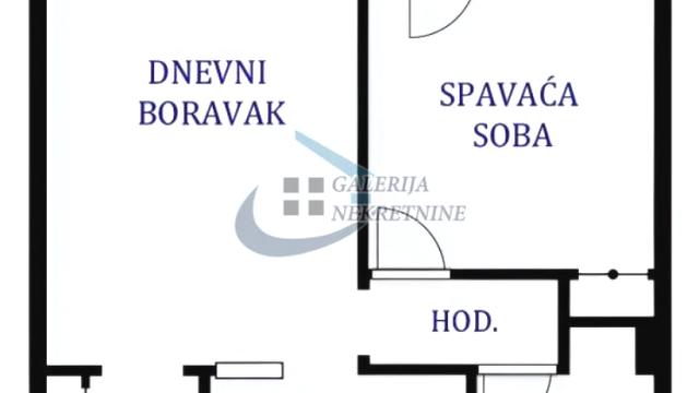 Stan, Jednoiposoban, Prodaja, 45m2, Darvinova pošta, Voždovac, Kumodraška