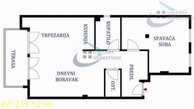 Stan, Dvosoban, Prodaja, 72m2, Centar, Rakovica, Dr Milivoja Petrovića