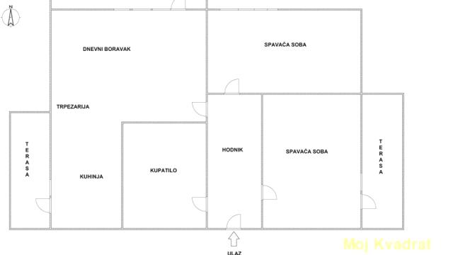 Stan, Trosoban, Prodaja, 83m2, Autokomanda, Voždovac, Admirala Vukovića