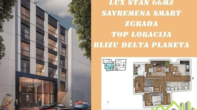 Stan, Dvoiposoban, Prodaja, 66m2, Bulevar Nemanjica, Medijana, Niš