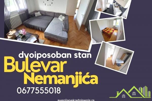 prodaja, stanova,
bulevar-zona-3-medijana-nis, 478250, dvoiposoban