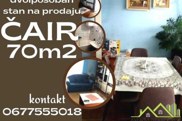 prodaja, stanova,
cair-medijana-nis, 478175, dvoiposoban