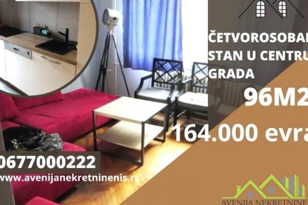 prodaja, stanova,
centar-medijana-nis, 477929, cetvorosoban