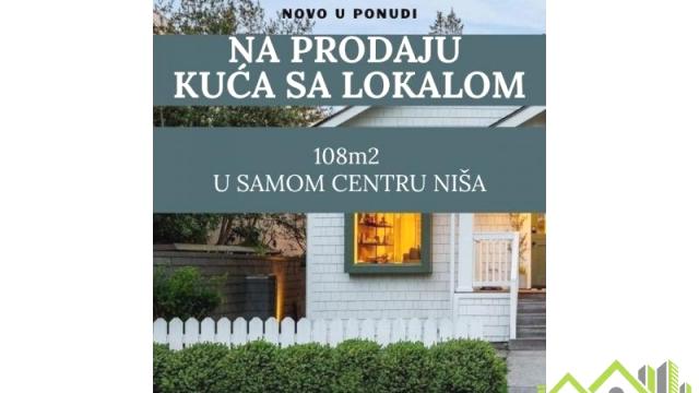 Kuća, Prodaja, 108m2, Dušanov bazar, Medijana, Niš