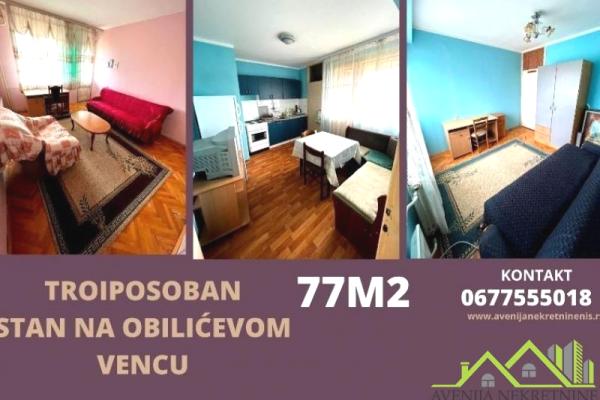prodaja, stanova,
obilicev-venac-medijana-nis, 478243, troiposoban