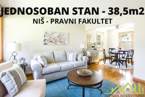 prodaja, stanova,
pravni-fakultet-medijana-nis, 477625, jednosoban