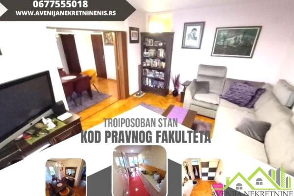 prodaja, stanova,
pravni-fakultet-medijana-nis, 478214, trosoban
