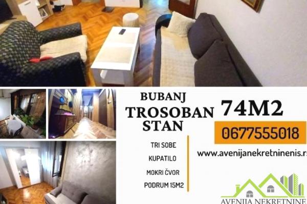 prodaja, stanova,
bubanj-palilula-nis, 478241, trosoban