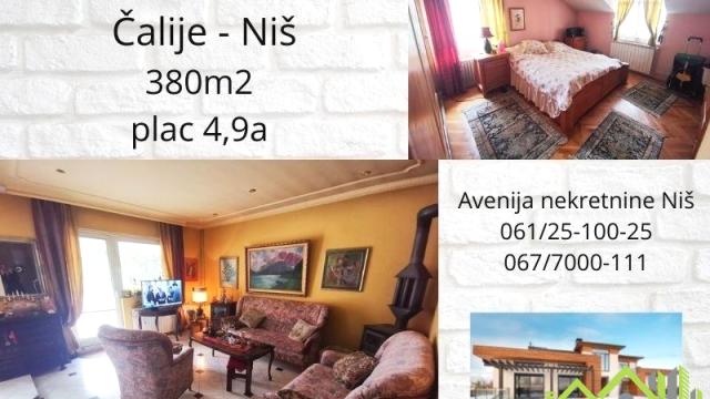 Kuća, Prodaja, 380m2, Čalije, Pantelej, Niš