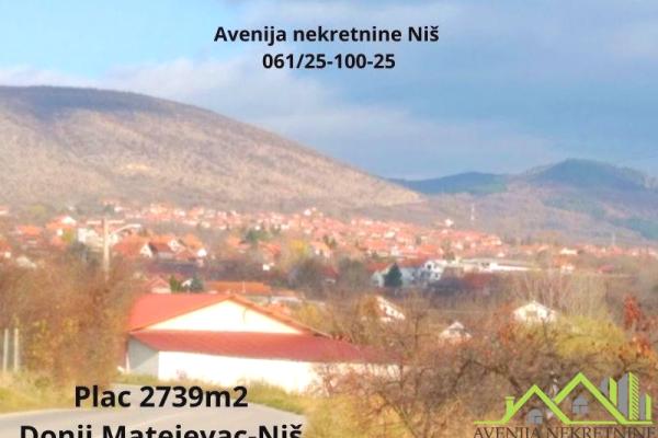 prodaja, plac,
donji-matejevac-pantelej-nis, 478314, plac