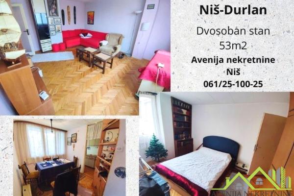 prodaja, stanova,
durlan-pantelej-nis, 477912, dvosoban