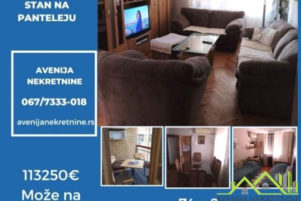 prodaja, stanova,
pantelej-pantelej-nis, 478169, dvoiposoban