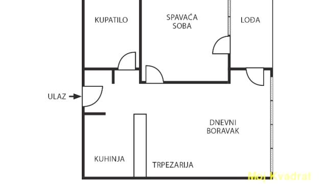 Stan, Dvosoban, Prodaja, 48m2, Višnjička Banja, Palilula, Mirka Milojkovića