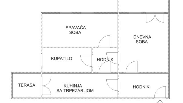 Stan, Dvosoban, Prodaja, 68m2, Karaburma, Palilula, Husinskih rudara