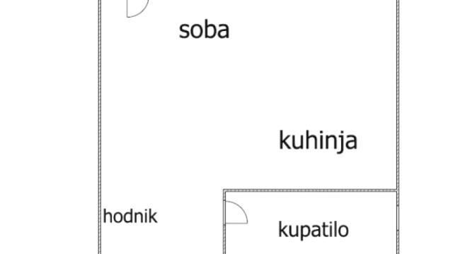 Stan, Garsonjera, Prodaja, 21m2, Cerak, Čukarica, Veljka Petrovića