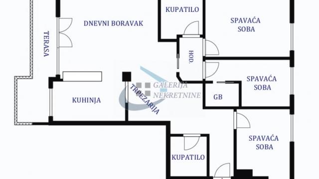 Stan, četvorosoban, Prodaja, 116m2, Hram svetog Save, Vračar, Svetozara Gligorića