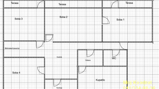 Stan, Troiposoban, Prodaja, 104m2, Blok 45 (TC Enjub), Novi Beograd, Nehruova