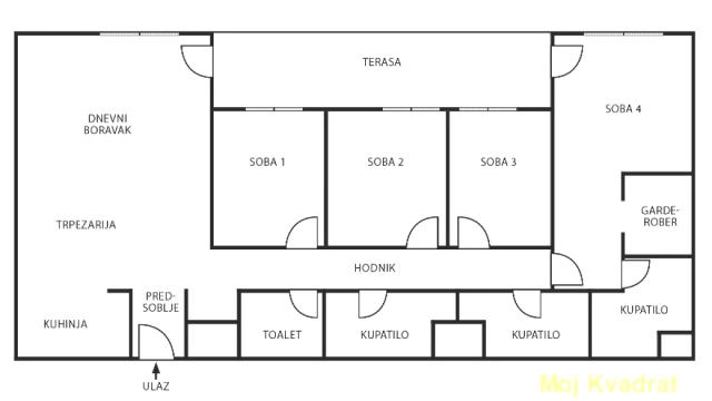 Stan, Petosoban, Prodaja, 140m2, Blok 65, Novi Beograd, Tadije Sondermajera