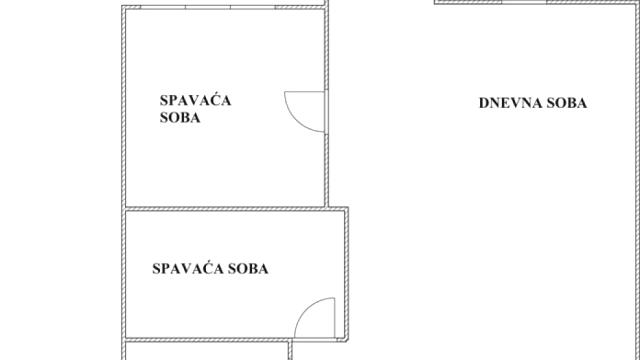 Stan, Dvoiposoban, Prodaja, 44m2, Čukarička padina, Čukarica, Obalskih radnika