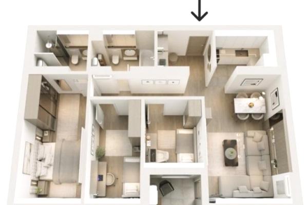 prodaja, stanova,
blok-60-airport-city-novi-beograd-beograd, 667543, cetvorosoban-tosin-bunar