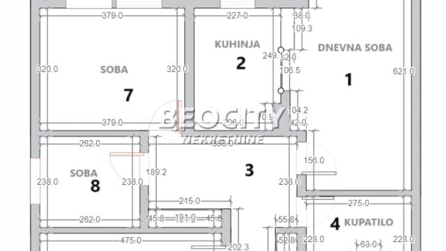 Stan, četvorosoban, Prodaja, 90m2, Višnjička Banja, Palilula, Stoleta Stojana Aranđelovića