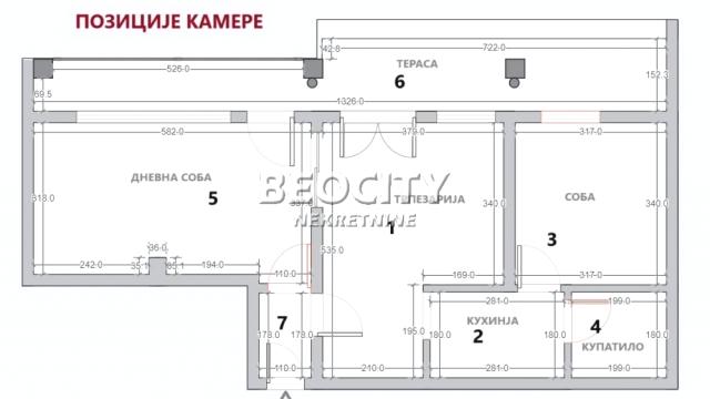 Stan, Dvosoban, Prodaja, 66m2, Blok 28, Novi Beograd, Bulevar Arsenija Čarnojevića 