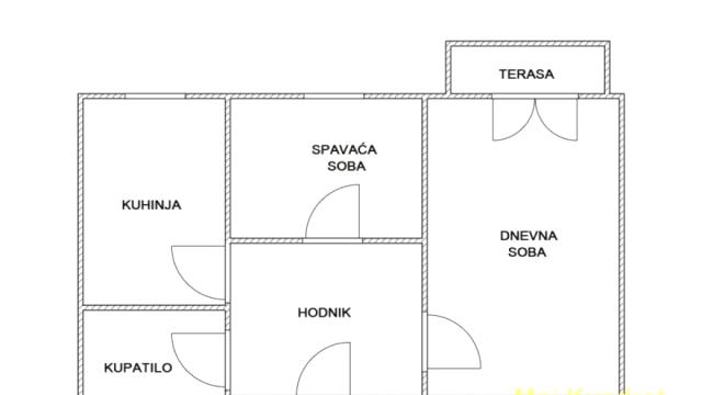 Stan, Dvosoban, Prodaja, 53m2, Borča, Palilula, Mihaila Šolohova