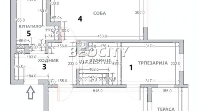 Stan, Dvosoban, Prodaja, 60m2, Batajnica, Zemun, Bihaćka