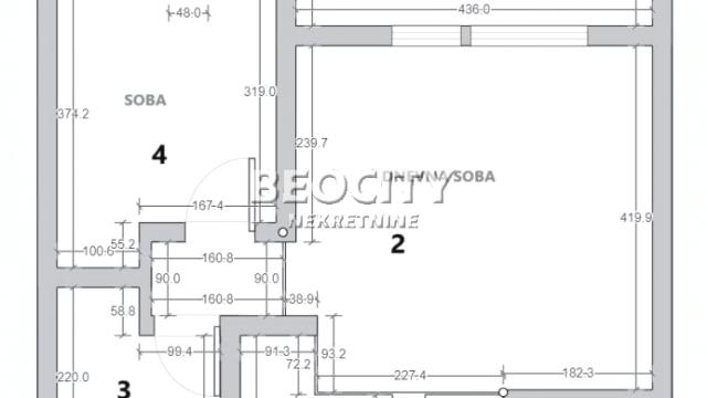 Stan, Jednoiposoban, Prodaja, 46m2, Mašinski fakultet, Palilula, Ruzveltova